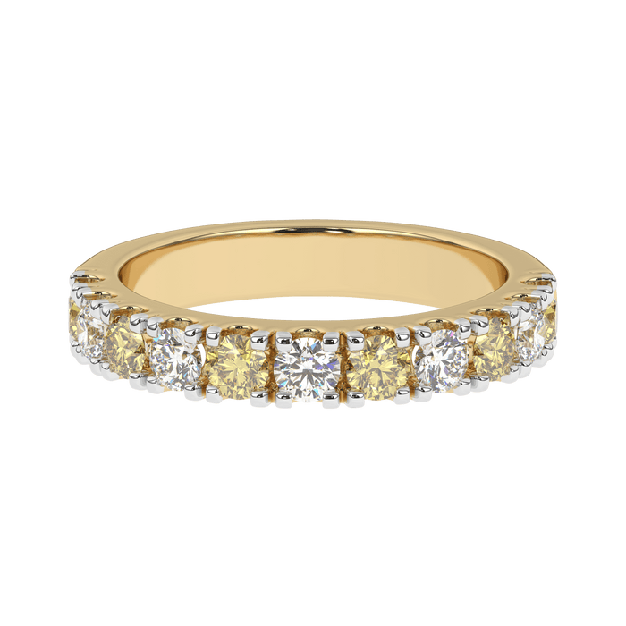 Amanda Ring - 1.00 Ct. T.W. Yellow - New World Diamonds - Ring