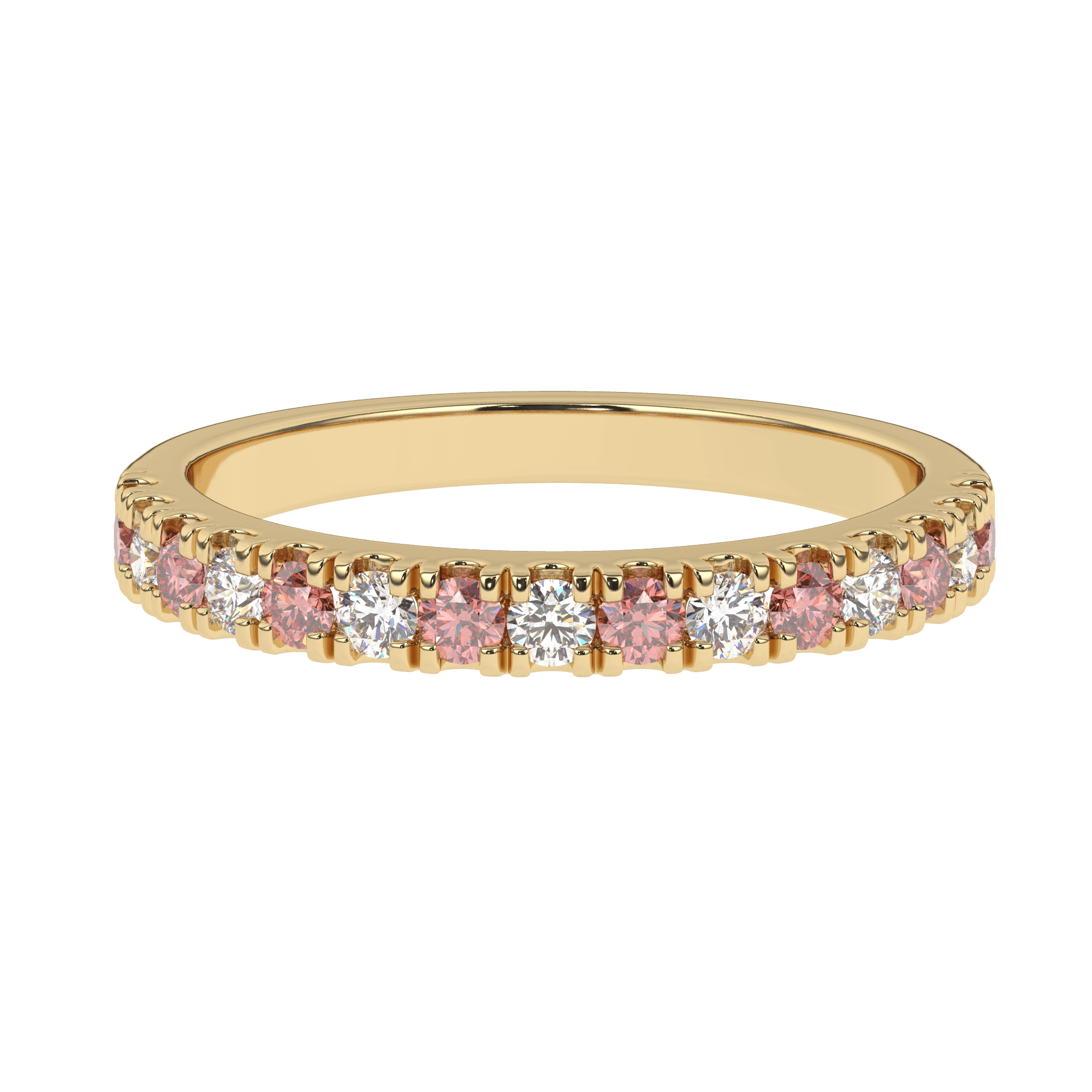Amanda Ring - 1/2 Ct. T.W. Pink - New World Diamonds - Ring