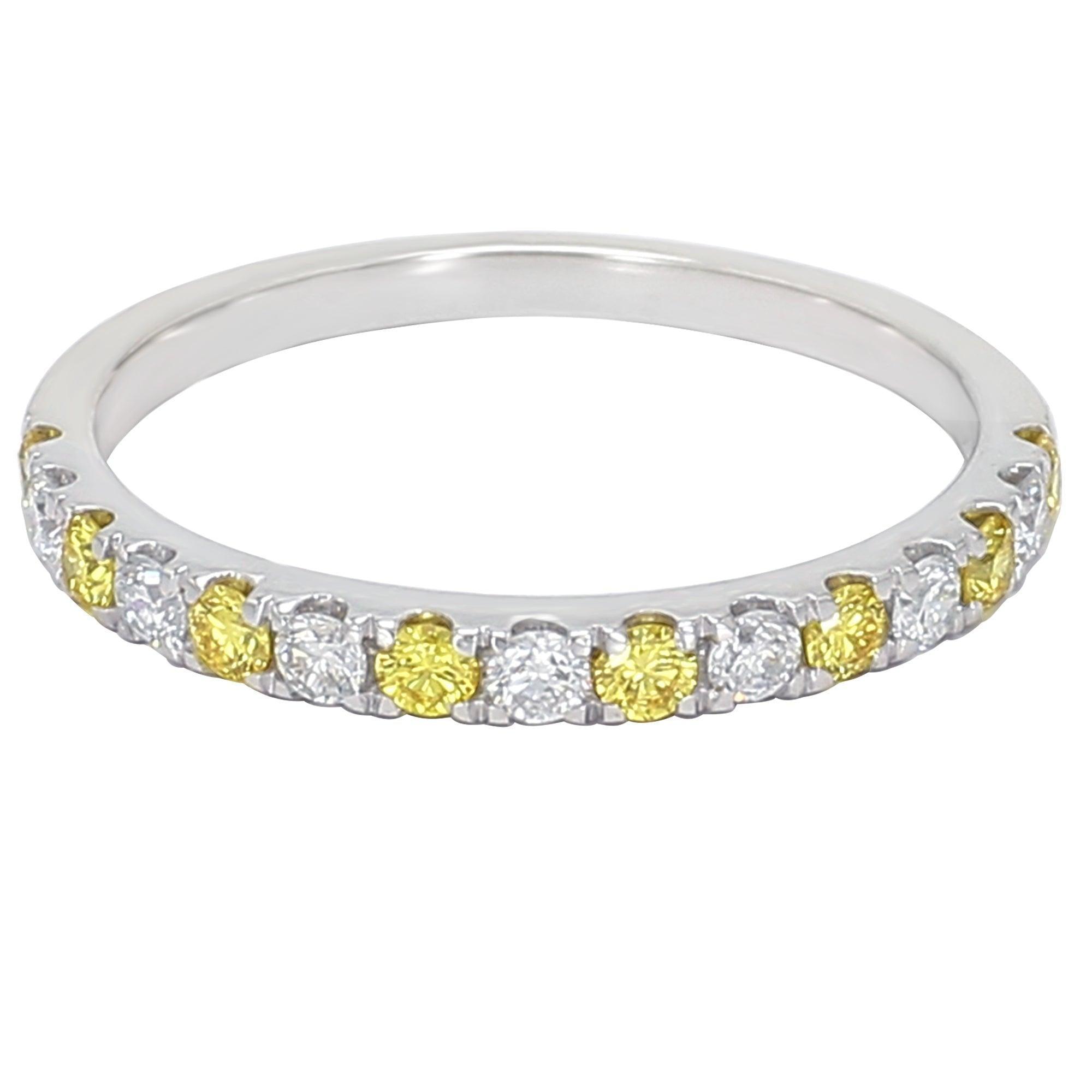Amanda Ring - 1/2Ctw Yellow - Ring - gemstone - jewelry