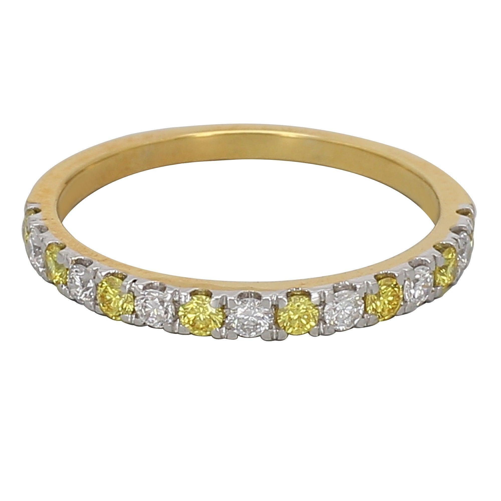 Amanda Ring - 1/2Ctw Yellow - Ring - gemstone - jewelry