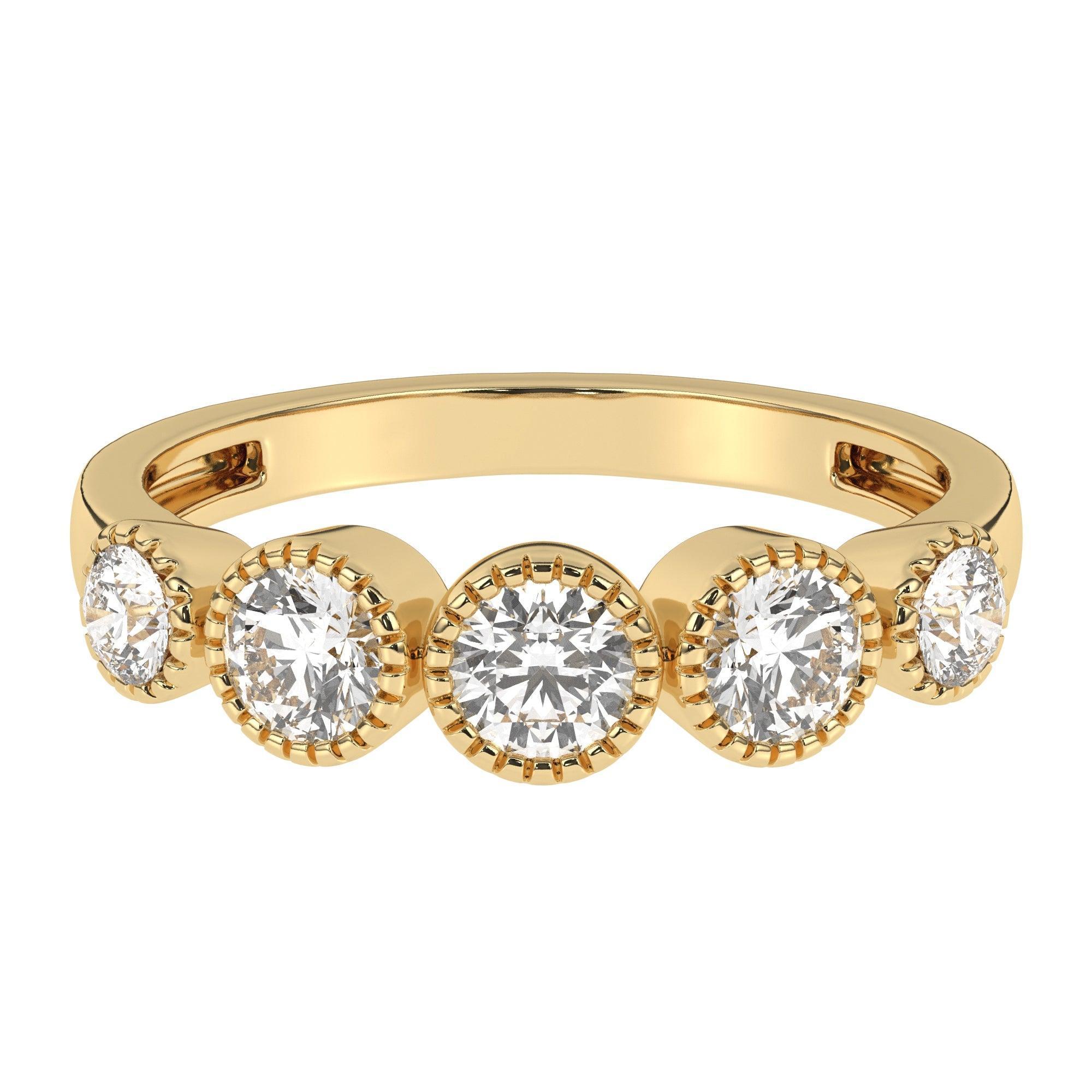 Amber Ring - 1.00Ctw - Ring - gemstone - jewelry