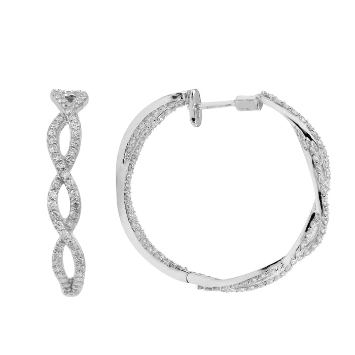 Amelia Earrings 2 1/2 Ct. T.W. - New World Diamonds - Earrings