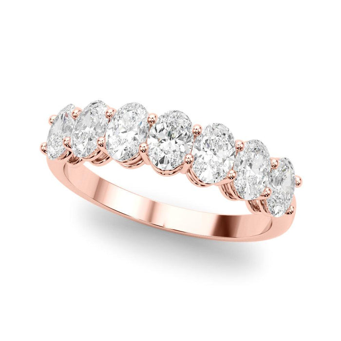 Buy 7 Stone Graduated Marquise Diamond Wedding Anniversary Ring
