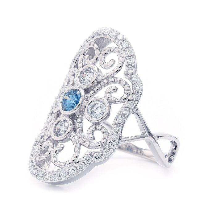 Amy Ring - 1 1/4 Ct. T.W. - New World Diamonds - Ring