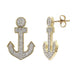 Anchor Earrings 1/2 Ct. T.W. - New World Diamonds - Earrings