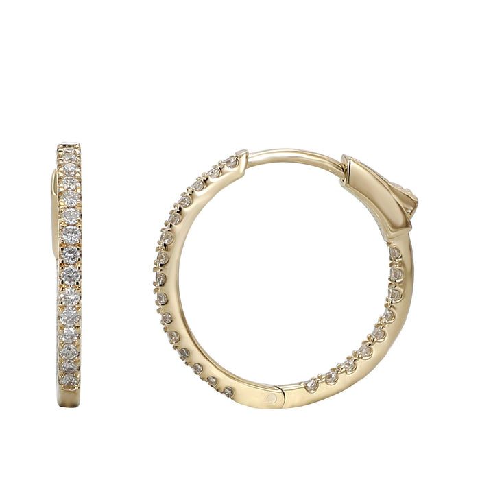 Annalise Earrings 1/2 Ct. T.W. - New World Diamonds - Earrings