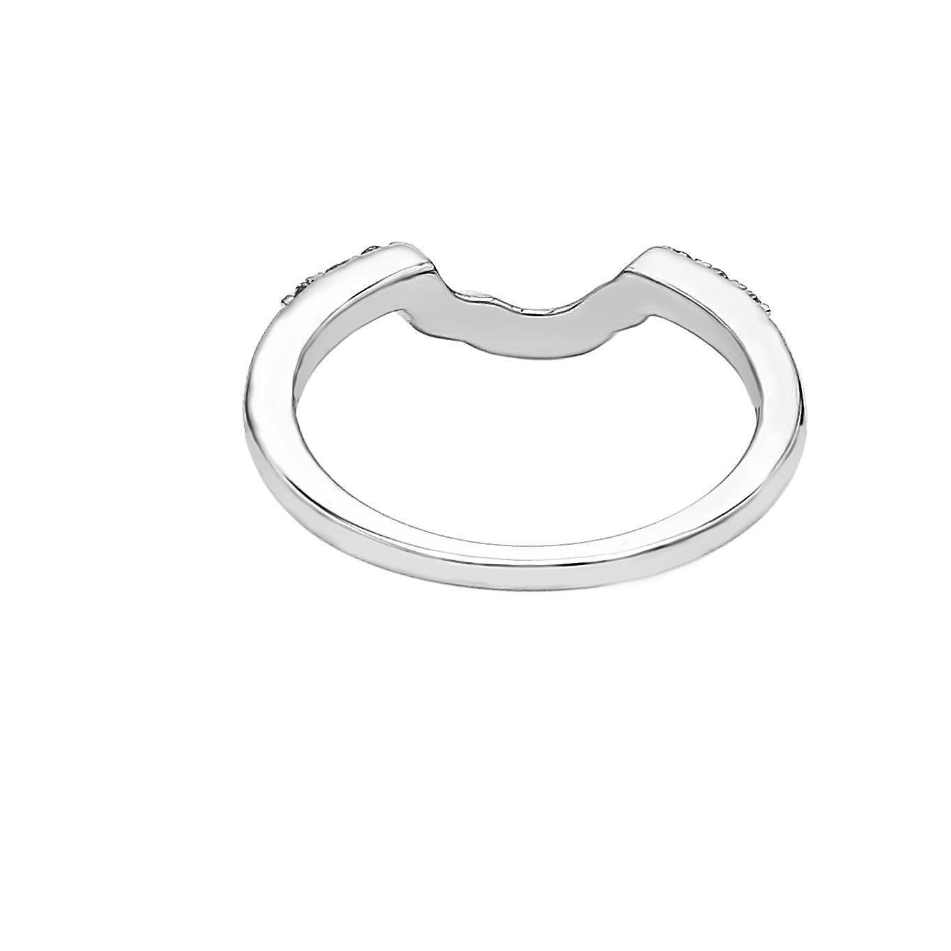 April Wedding Band - Ring - gemstone - jewelry