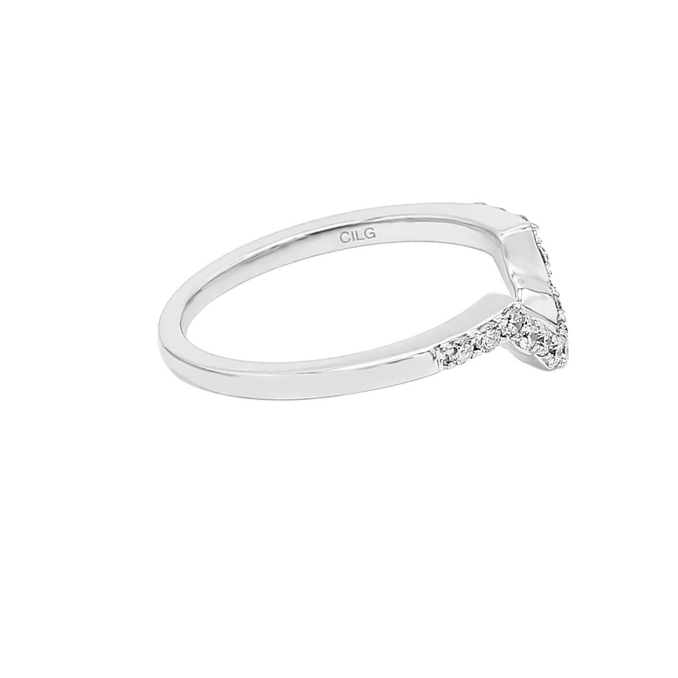 April Wedding Band - Ring - gemstone - jewelry