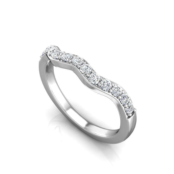 Ashanti Wedding Band - New World Diamonds - Ring