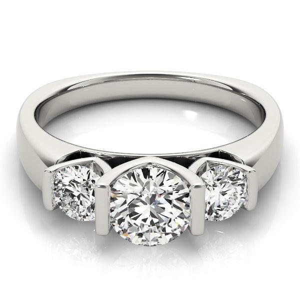 Audrey 3 Stone Ring - New World Diamonds - Ring