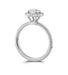 Bianca Halo Engagement Ring 1 1/3Ctw - New World Diamonds - Ring
