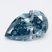 Loose 1 Carat Vivid Blue VVS2 IGI Certified Lab Grown Pear Diamonds