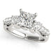 Bridgette 3 Stone Setting - Settings - gemstone - jewelry