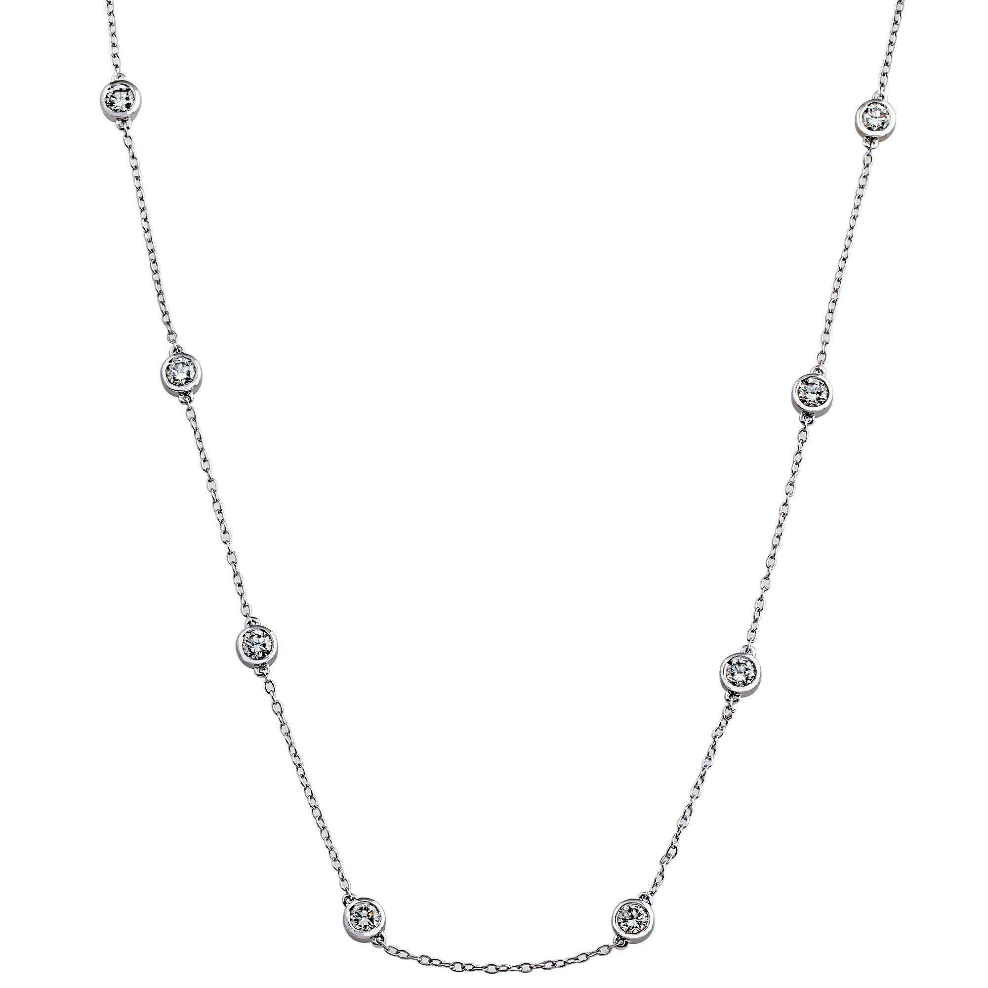 Candence Necklace 5.0Ctw - Necklace - gemstone - jewelry