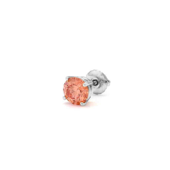 Carlton Earring 0.40 Ct. Orange - New World Diamonds - Earrings