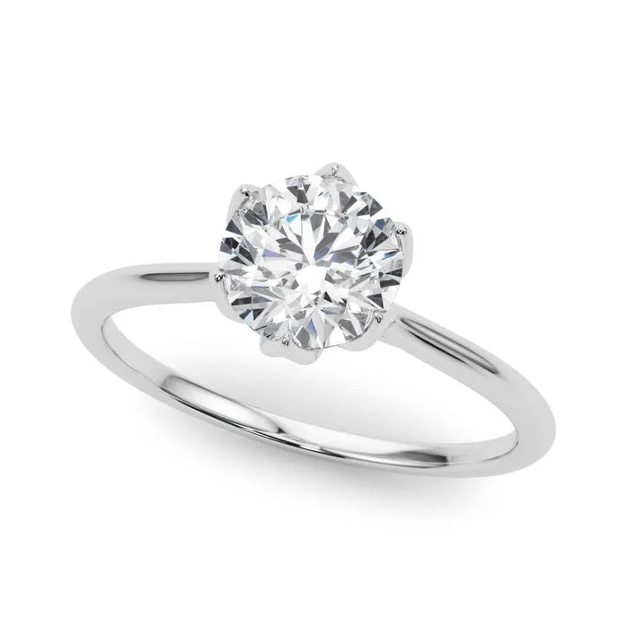 Carly Solitaire Setting - Settings - gemstone - jewelry