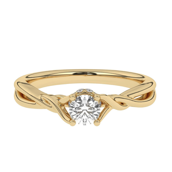 Celia Hidden Halo Setting - Settings - gemstone - jewelry
