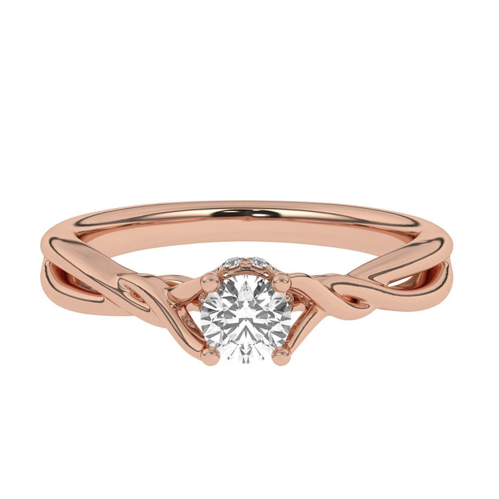 Celia Hidden Halo Setting - Settings - gemstone - jewelry