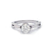 Celia Hidden Halo Setting - Settings - gemstone - jewelry