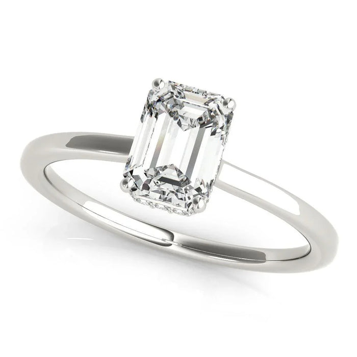 Christina Hidden Halo Setting - New World Diamonds - Settings