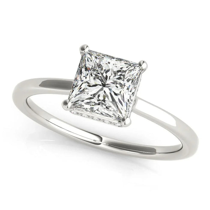 Christina Hidden Halo Setting - New World Diamonds - Settings