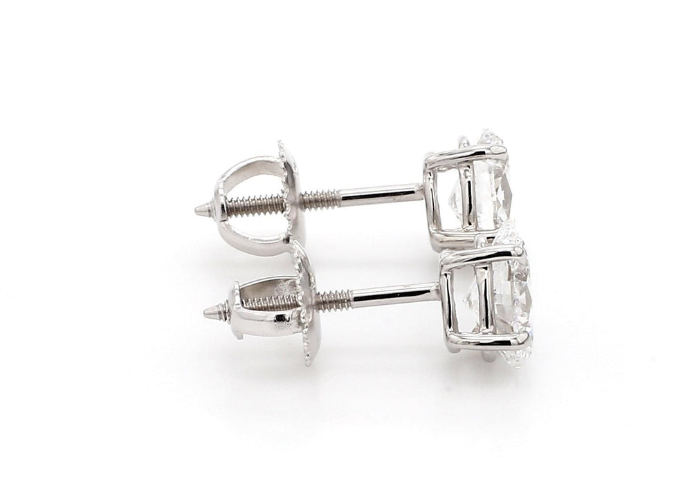 Classic Oval Earrings 2.0 CTW. IGI Certified - New World Diamonds - Earrings