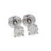 Classic Round Earrings 1.0 CTW. IGI Certified E-F VS - New World Diamonds - Earrings