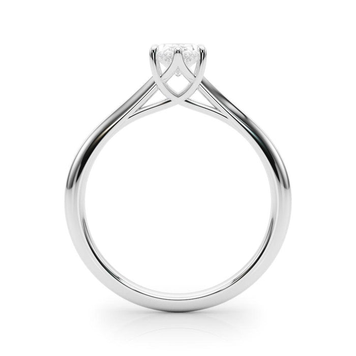 Claudia Oval Engagement Ring 1.0 Ct IGI Certified - New World Diamonds - Ring