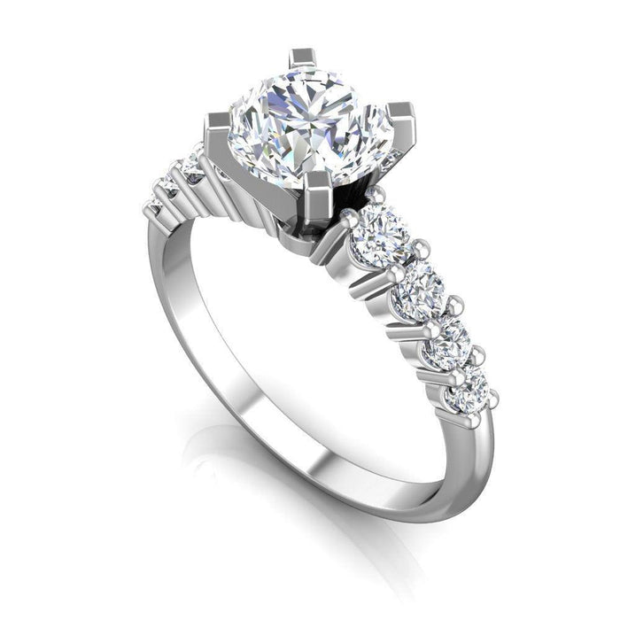 Damira Bridal Setting - New World Diamonds - Settings