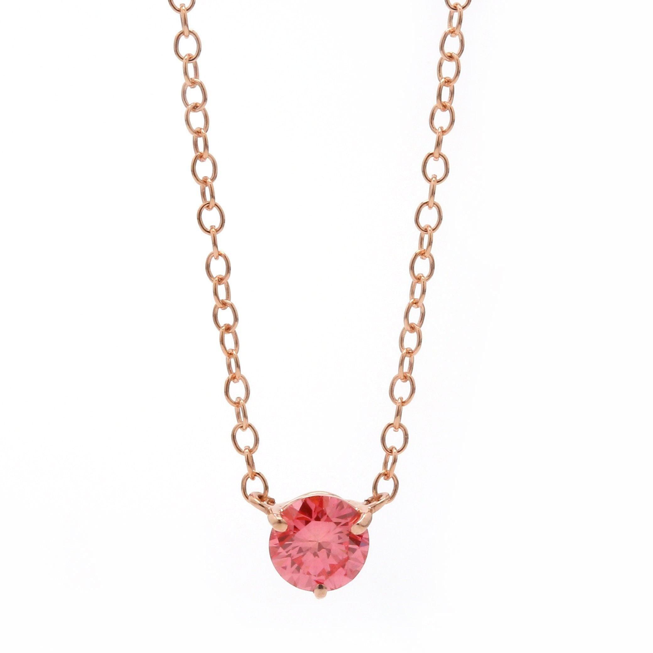 Danielle Necklace 1/3Ctw Pink - Necklace - gemstone - jewelry