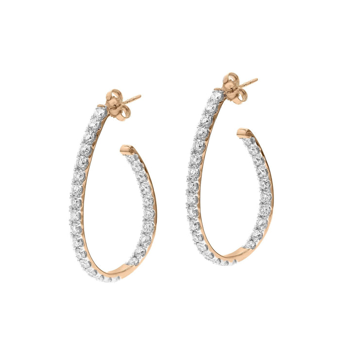 Dawn Earrings 3.00 Ct. T.W. - New World Diamonds - Earrings