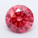 Loose 1.36 Carat Vivid Pink VVS2 GIA Certified Lab Grown Round Diamonds