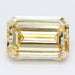 Loose 1.52 Carat Fancy Yellow VS2 IGI Certified Lab Grown Emerald Diamonds