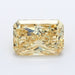 Loose 1.05 Carat Intense Yellow SI2 IGI Certified Lab Grown Radiant Diamonds
