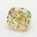 Loose 1.02 Carat Intense Yellow VS1 IGI Certified Lab Grown Cushion Diamonds
