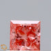 Loose 0.59 Carat Vivid Pink VS1 IGI Certified Lab Grown Princess Diamonds