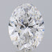 Loose 5 Carat E VS1 IGI Certified Lab Grown Oval Diamonds