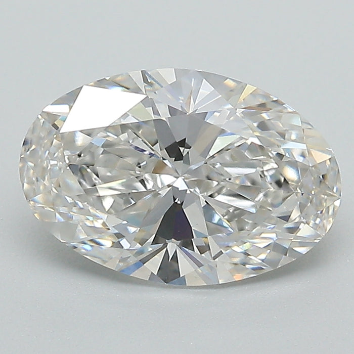 Loose 2.1 Carat F VVS2 IGI Certified Lab Grown Oval Diamonds