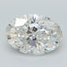 Loose 2.6 Carat F VS1 IGI Certified Lab Grown Oval Diamonds