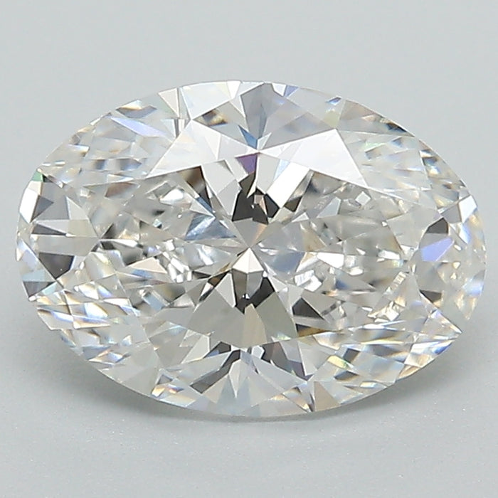 Loose 2.05 Carat F VVS2 IGI Certified Lab Grown Oval Diamonds