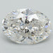 Loose 2.05 Carat F VVS2 IGI Certified Lab Grown Oval Diamonds