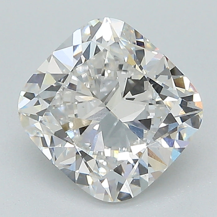 Loose 2.04 Carat E VVS2 IGI Certified Lab Grown Cushion Diamonds
