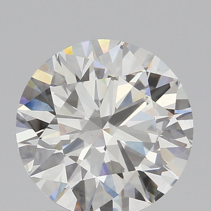 Loose 2.1 Carat H VS2 GCAL Certified Lab Grown Round Diamonds