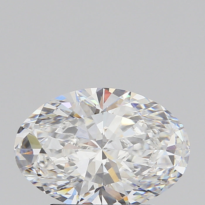 Loose 1.5 Carat E VVS2 GCAL Certified Lab Grown Oval Diamonds