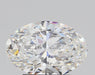 Loose 1.54 Carat F VS2 GCAL Certified Lab Grown Oval Diamonds