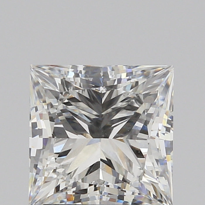 Loose 1.48 Carat F VS2 GCAL Certified Lab Grown Princess Diamonds