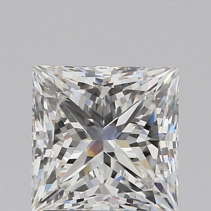Loose 1.49 Carat E VS1 GCAL Certified Lab Grown Princess Diamonds