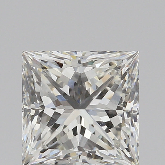 Loose 1.51 Carat H VS1 GCAL Certified Lab Grown Princess Diamonds