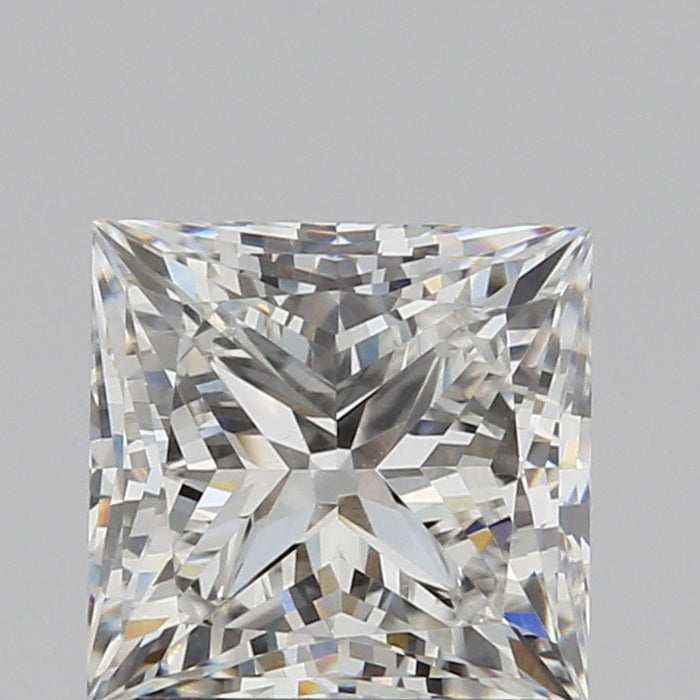 Loose 1.53 Carat H VS1 GCAL Certified Lab Grown Princess Diamonds