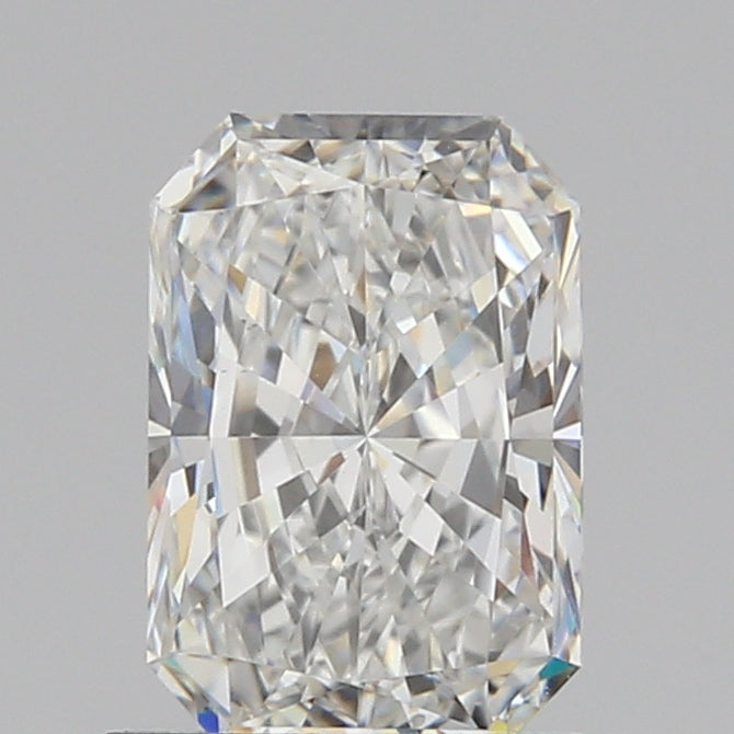 Loose 0.97 Carat E VS2 GCAL Certified Lab Grown Radiant Diamonds